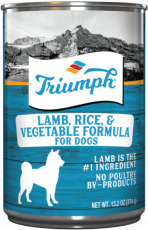 Triumph Lamb Rice &Vegetable Formula For Dogs 13.2 oz