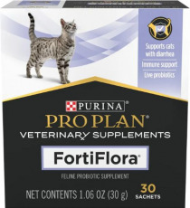 Purina Pro Plan Veterinary Supplements FortiFlora Probiotic Feline - 30 Sobres